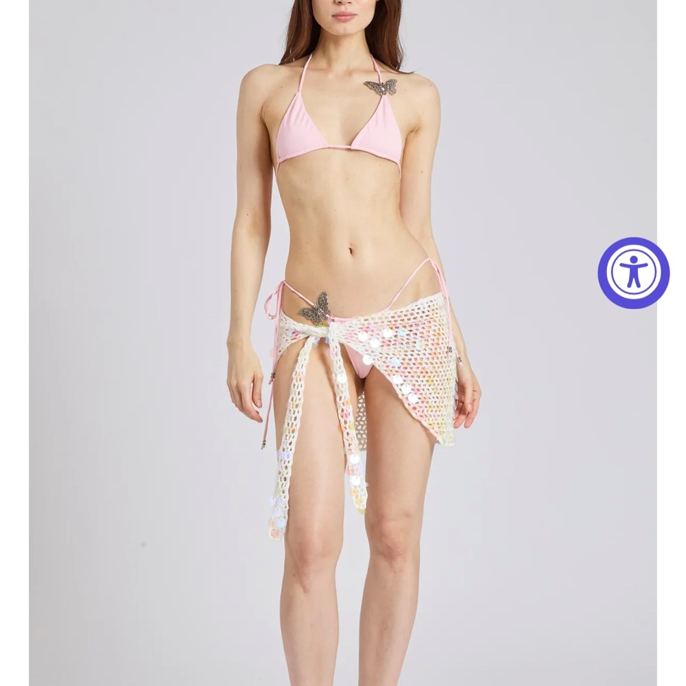 Pink Butterfly Bikini